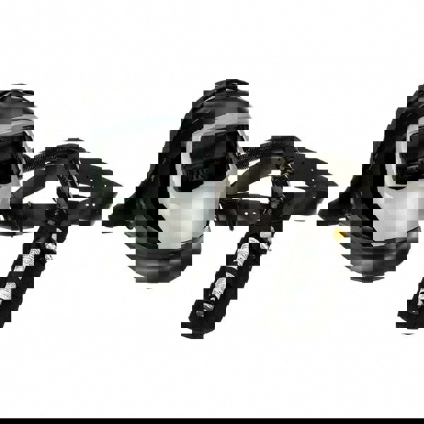 Welding Helmet: Black & Gray, Polycarbonate, Shade 5 & 8 to 13