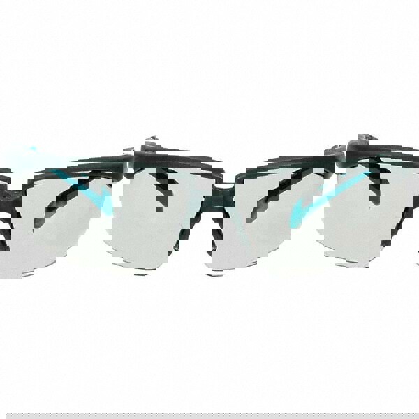 Safety Glass: Anti-Fog & Scratch-Resistant, Polycarbonate, Gray Lenses, Full-Framed, UV Protection