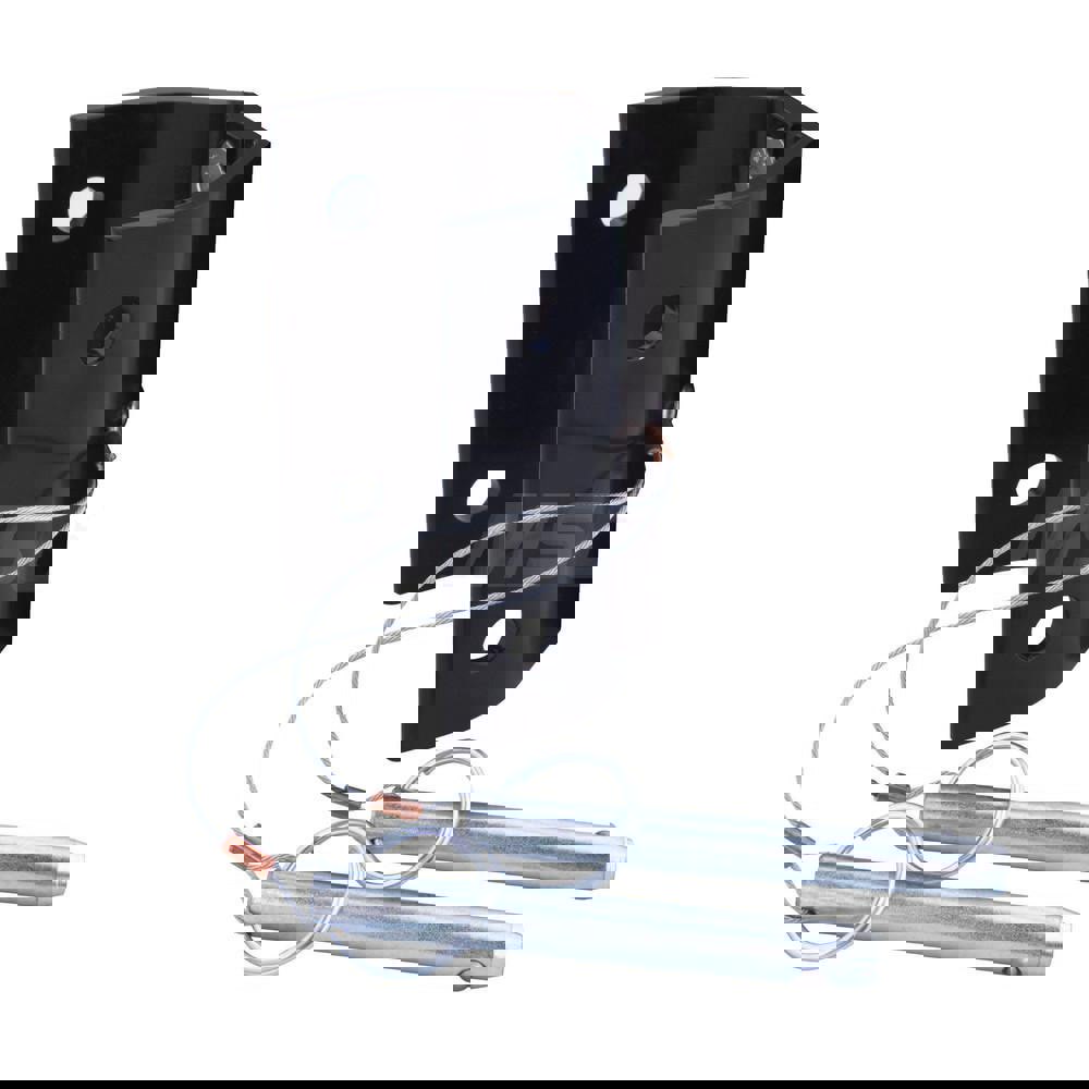 Confined Space Entry & Retrieval Bases & Booms; Material: Aluminum ; Overall Height: 5in ; Color: Black ; UNSPSC Code: 24141500