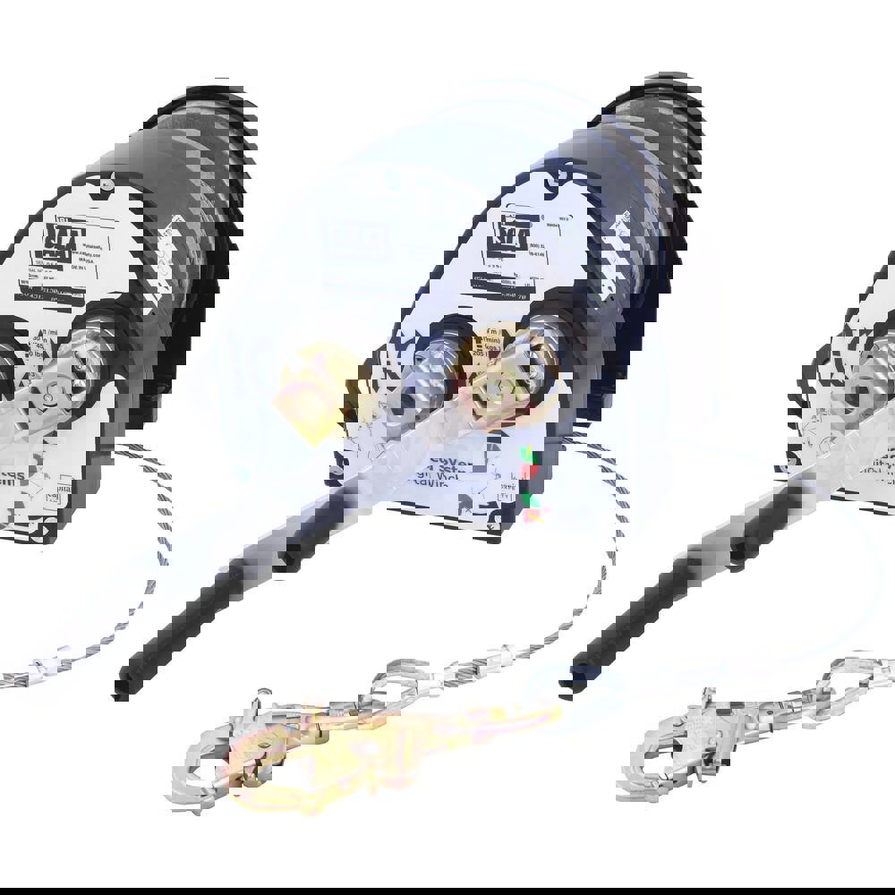 Confined Space Entry & Retrieval Winches; Winch Power Type: Manual ; Material: Metal ; Maximum Load Capacity: 450lb ; Installation Type: Portable ; Cable Length: 60ft ; Cable Diameter: 0.1875in