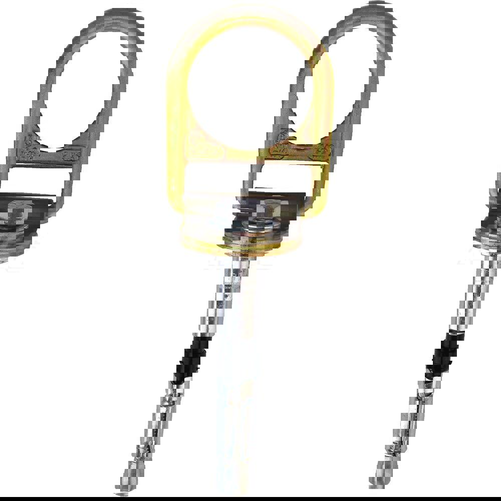 Anchors, Grips & Straps; Load Capacity: 310lb; 141kg ; Material: Galvanized Steel ; Anchor Point Connection Type: O-Ring ; Tensile Strength: 5000lb ; Standards: OSHA ; UNSPSC Code: 46182300
