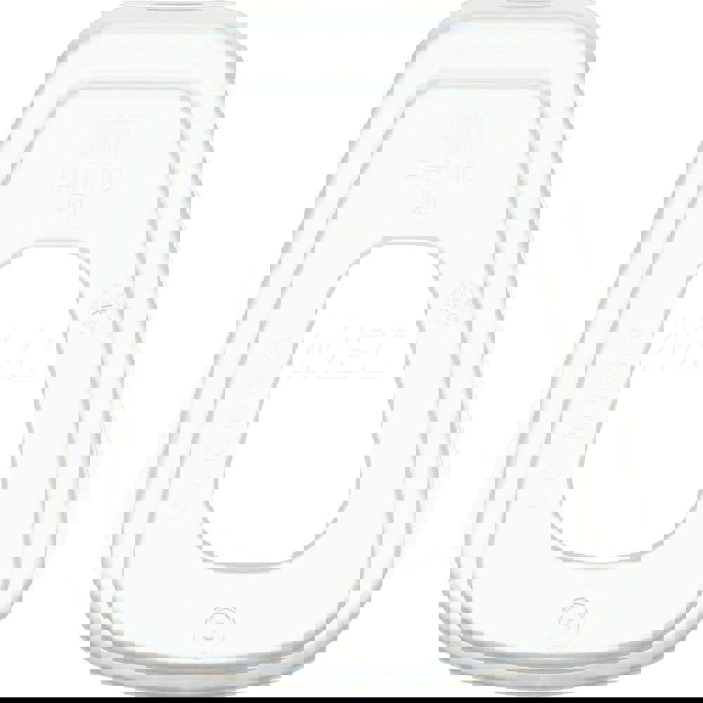 Facepiece Filter Retainer: White