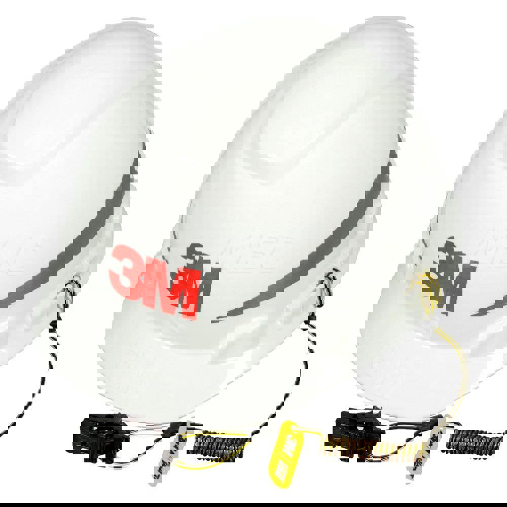 Fall Protection Hard Hat Coil Tether