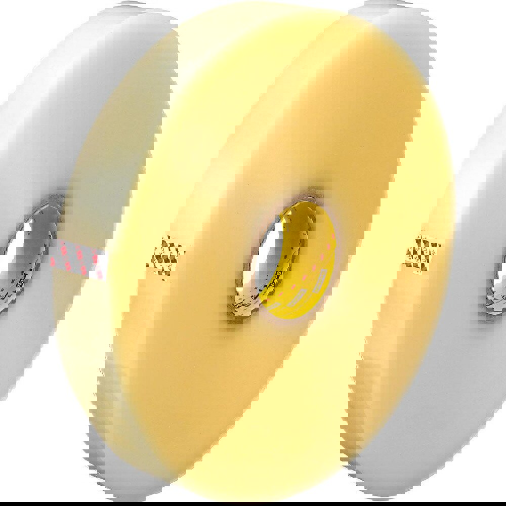 Packing Tape: Clear, Synthetic Rubber Adhesive
