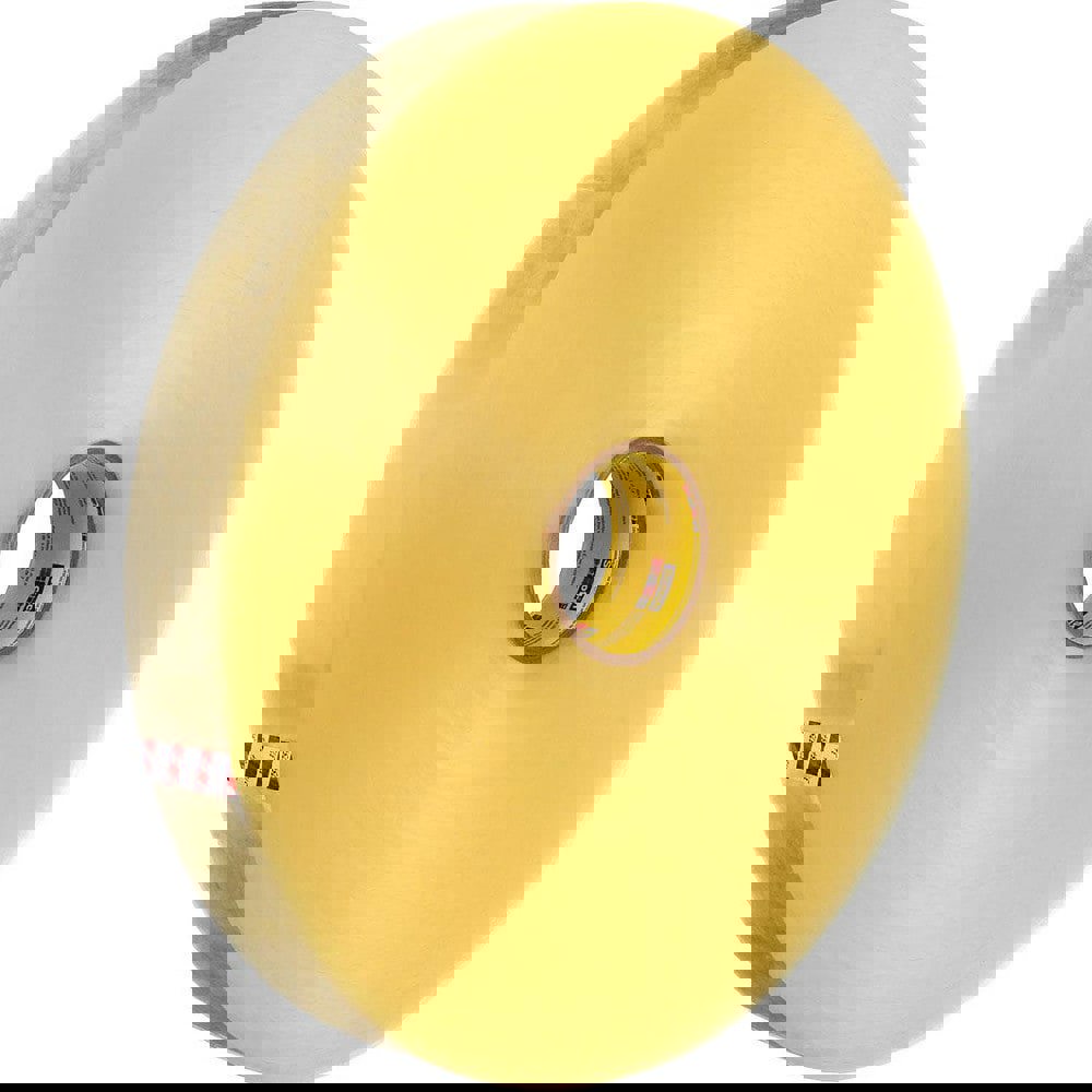 Packing Tape: Clear, Synthetic Rubber Adhesive