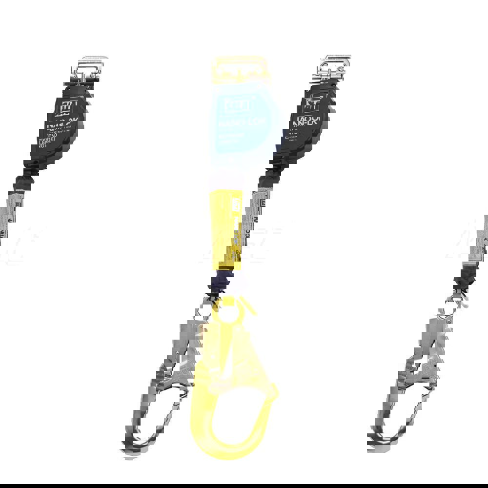 Self-Retracting Lifeline: 420 lb Capacity, 9.00' Lifeline,