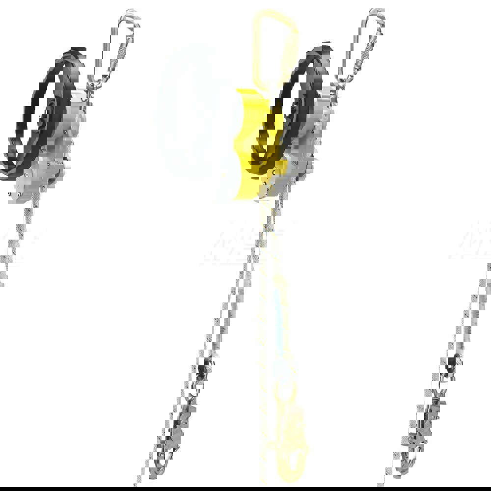 Confined Space Entry & Retrieval Winches; Winch Power Type: Hydraulic; Manual ; Material: Aluminum ; Maximum Load Capacity: 620.00 ; Installation Type: Portable ; Cable Length: 50.000 ; Color: Yellow