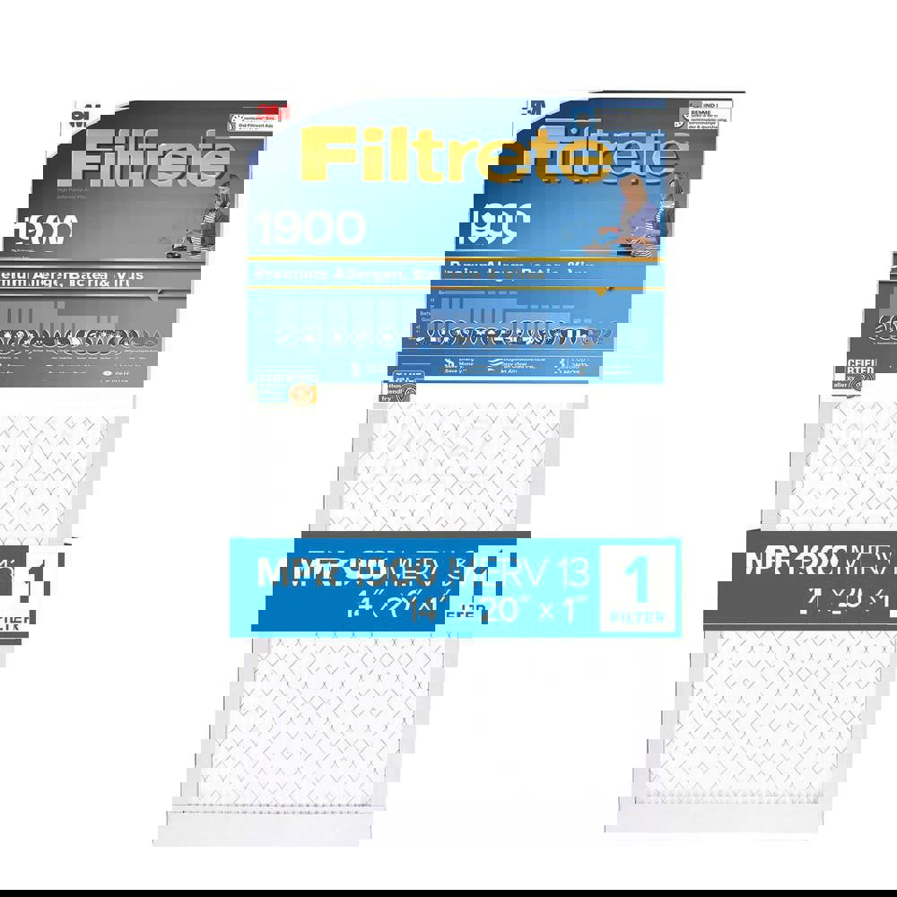 Pleated Air Filter: 14 x 20 x 1