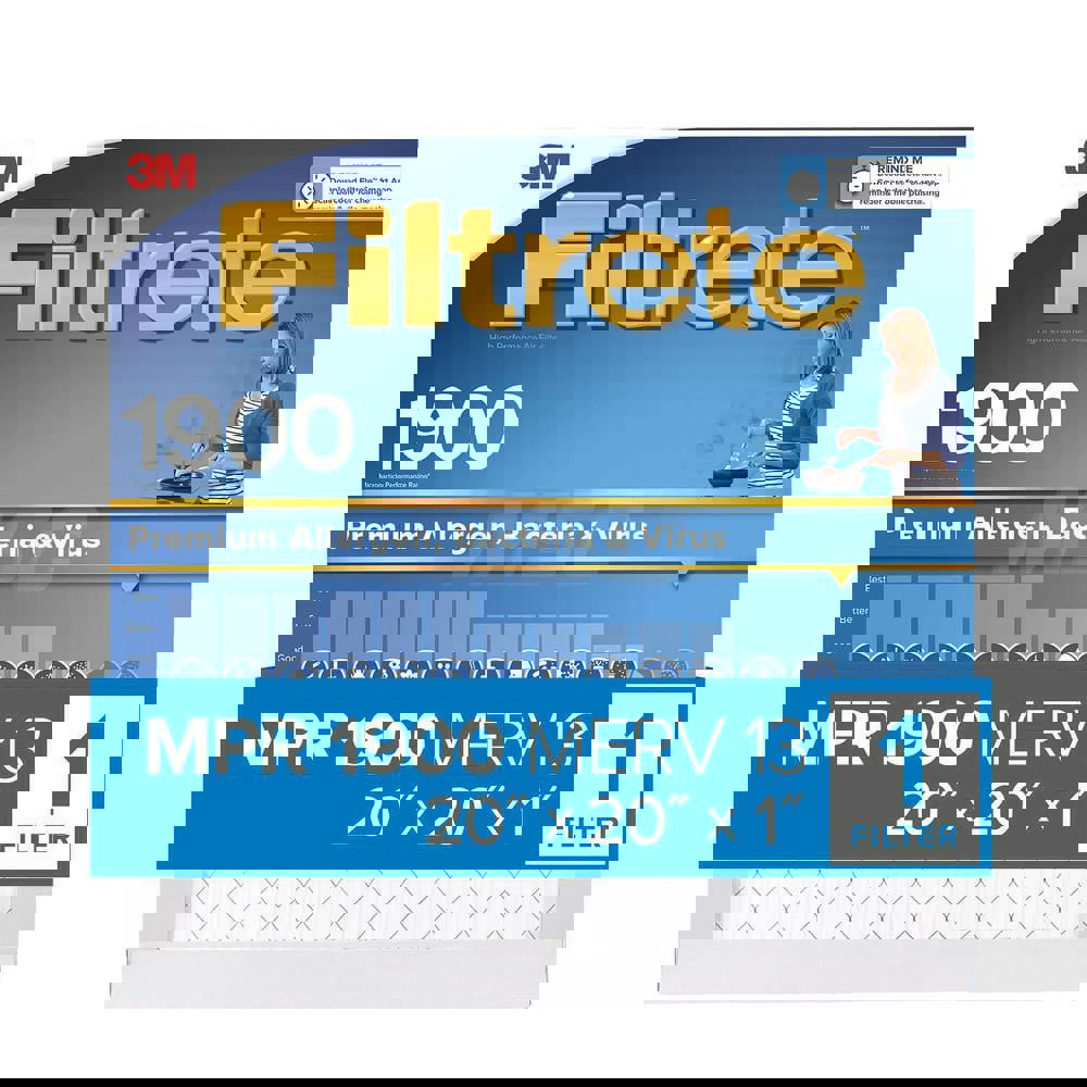 Pleated Air Filter: 20 x 20 x 1