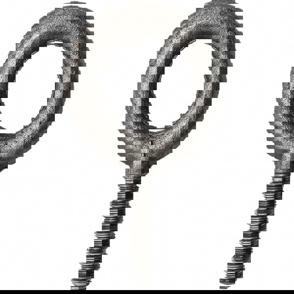 Fixed Lifting Eye Bolt: With Shoulder, 2,600 lb Capacity, 1/2-13 Thread, Grade C-1030 Forged Steel