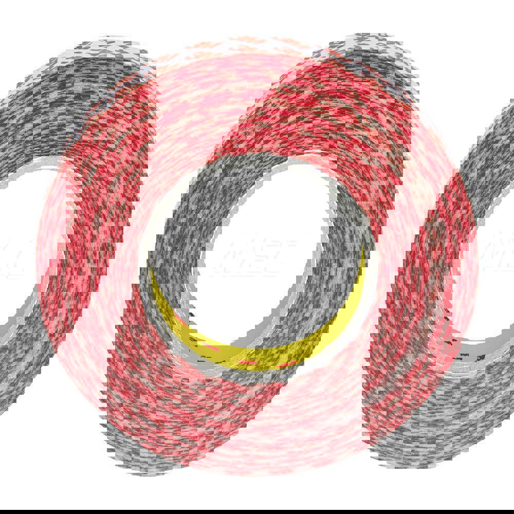 Clear Double-Sided Acrylic Tape: 25 mm Wide, 50 Meter Long, Acrylic Adhesive