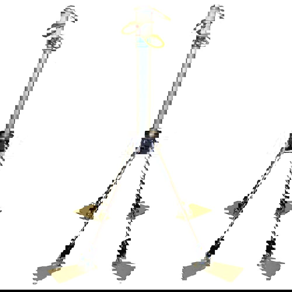 Anchors, Grips & Straps; Load Capacity: 310lb; 141kg ; Material: Aluminum ; Anchor Point Connection Type: D-Ring ; Tensile Strength: 5000lb ; Standards: OSHA ; UNSPSC Code: 46182300