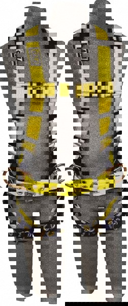 420 Lb Capacity, Size L, Full Body Construction Safety Harness