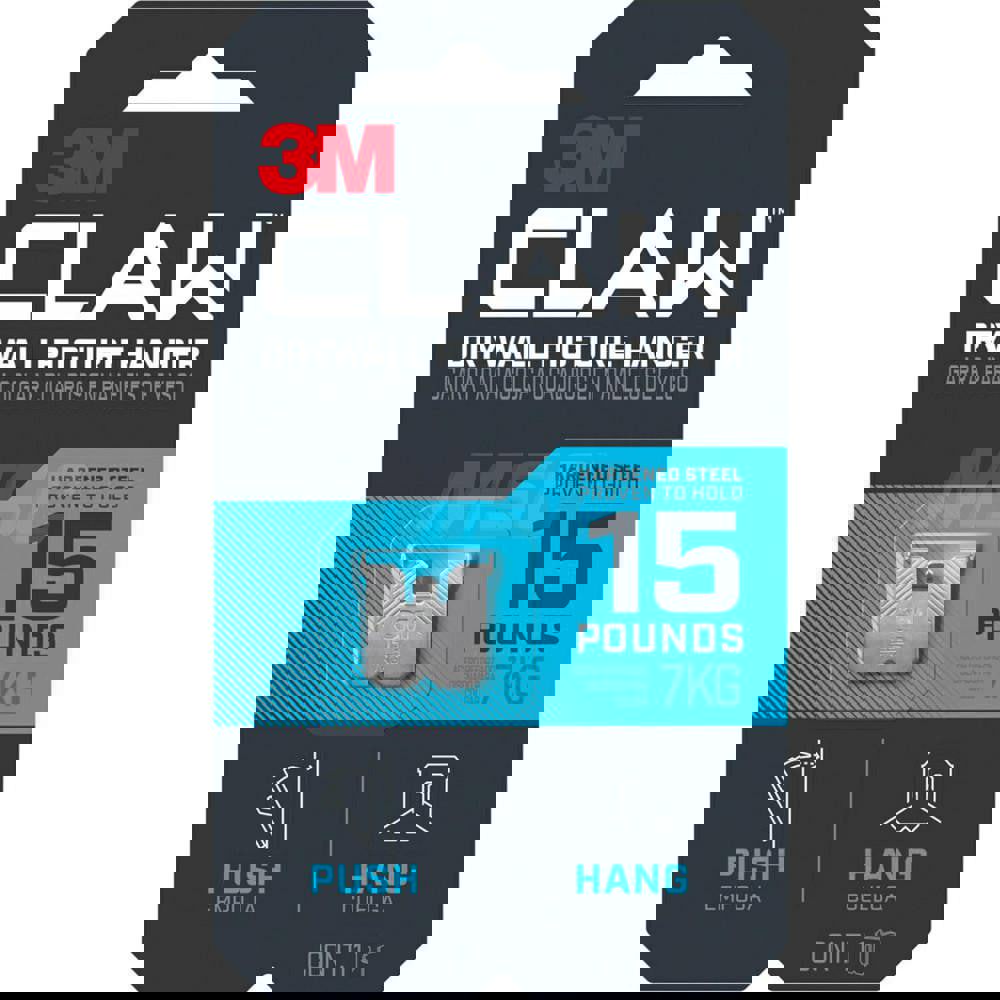 Storage Hook: 15 lb Load Capacity, Stainless Steel & Foam