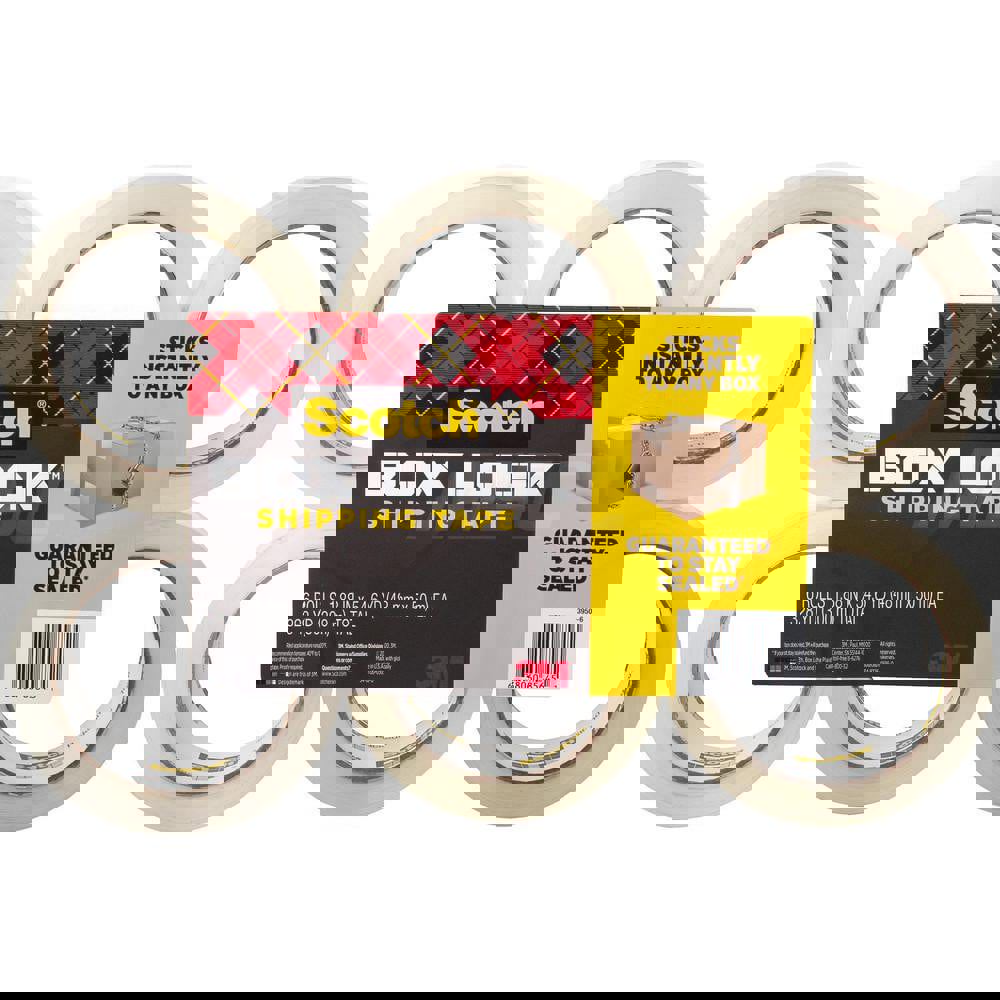 Box Sealing & Label Protection Tape; Tape Number: 3950-6 ; Thickness (mil): 3.1000 ; Length (Yards - 2 Decimals): 54.60 ; Length: 163.80 ; Width (Inch): 1-7/8 ; Width (mm - 2 Decimals): 48.00