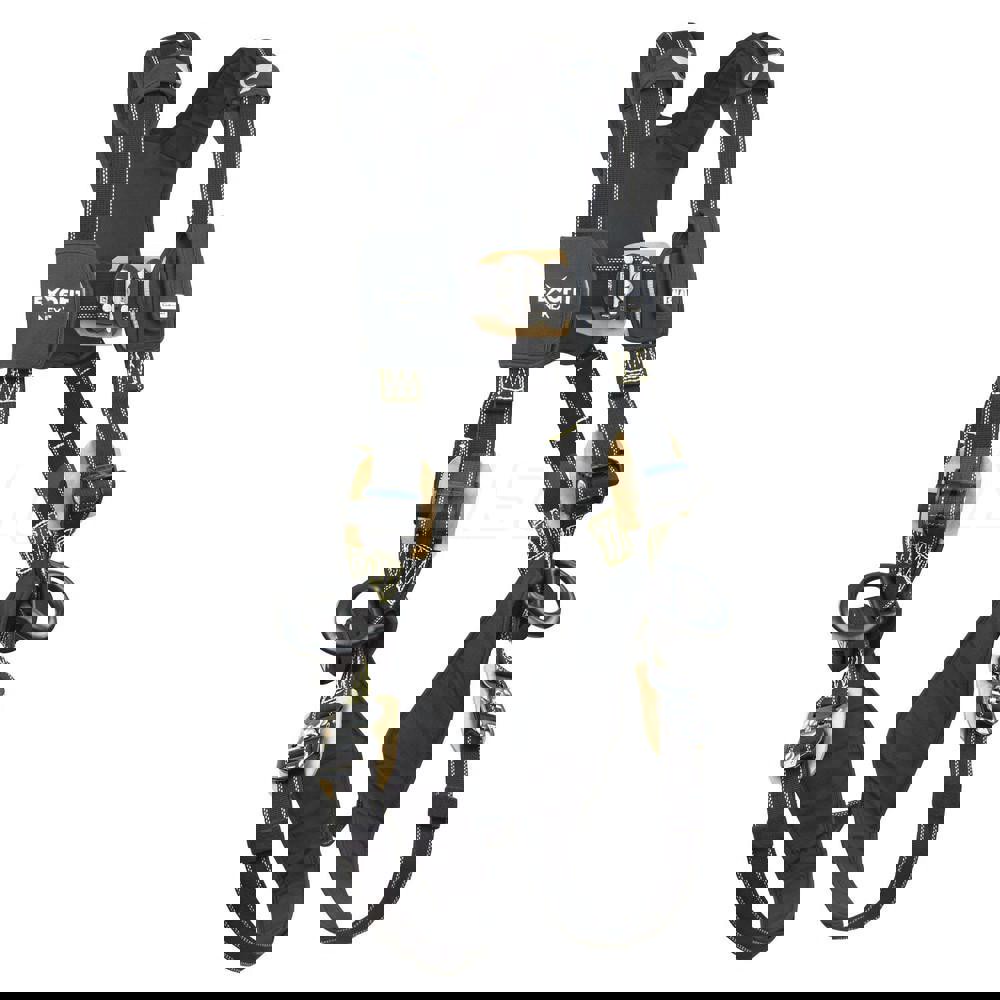 Fall Protection Harnesses: 420 Lb, Arc Flash Style, Size X-Large, For Positioning, Nomex & Kevlar, Back & Side