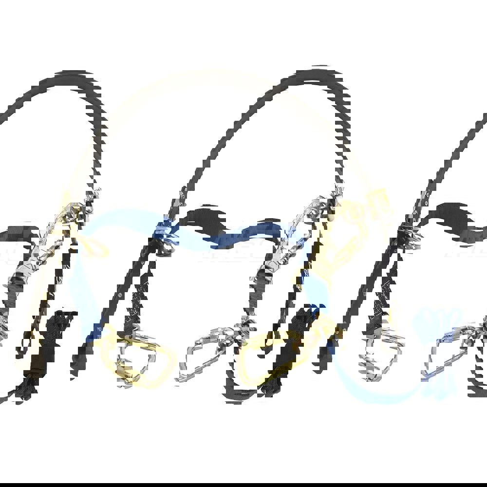 Lanyards & Lifelines; Load Capacity: 310lb; 141kg ; Lifeline Material: Polyester ; Capacity (Lb.): 310 ; End Connections: Carabiner ; Maximum Number Of Users: 1 ; Standards: OSHA