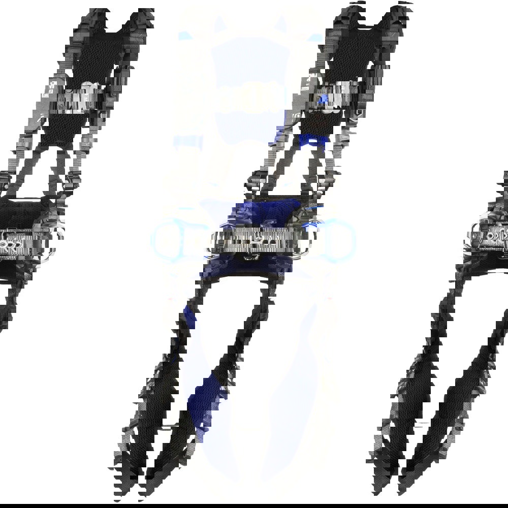 Fall Protection Harnesses: 420 Lb, Construction Style, Size Large, For Construction, Polyester, Back & Hips