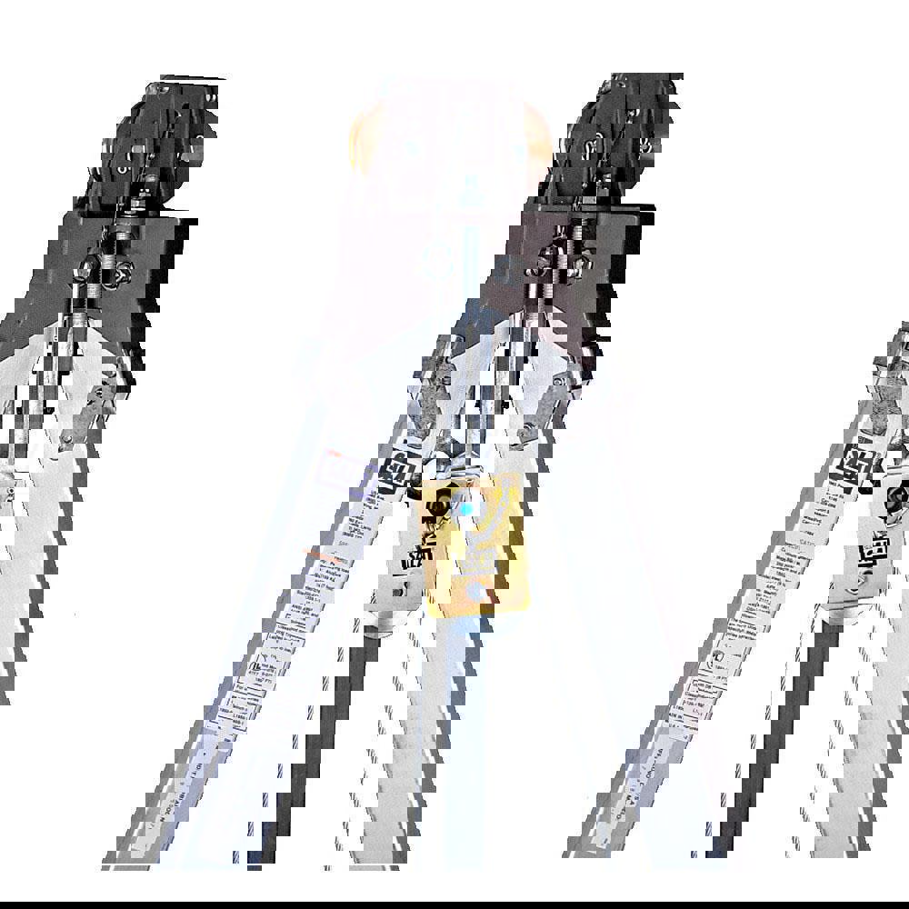 Confined Space Entry & Retrieval Cables & Pulleys; Pulley Type: Pulley ; Material: Steel ; Maximum Load Capacity: 350lb ; Color: Yellow ; Cable Sheath Material: Steel ; Maximum Cable Diameter: 0.25in
