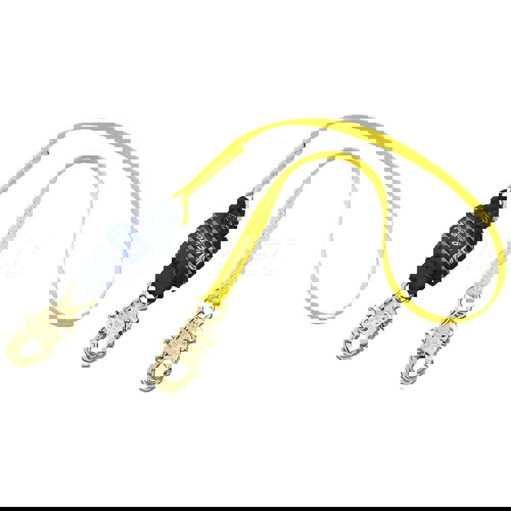 Lanyards & Lifelines; Load Capacity: 420lb; 190kg ; Lifeline Material: Polyester ; Capacity (Lb.): 420 ; End Connections: Snap Hook ; Maximum Number Of Users: 1 ; Anchorage Connection: Snap Hook