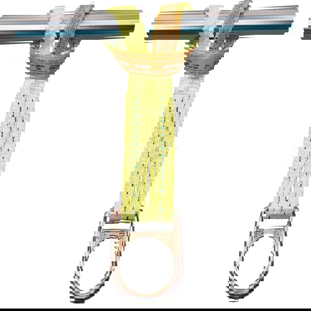 Anchors, Grips & Straps; Load Capacity: 420lb; 190kg ; Material: Polyester Webbing ; Anchor Point Connection Type: O-Ring ; Tensile Strength: 5000lb ; Standards: ANSI; OSHA ; UNSPSC Code: 46182300