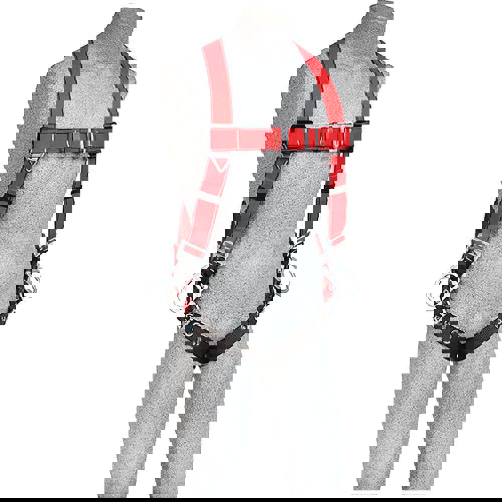 Fall Protection Harnesses: 420 Lb, Vest Style, Size Small, For Positioning, Kevlar, Back & Side