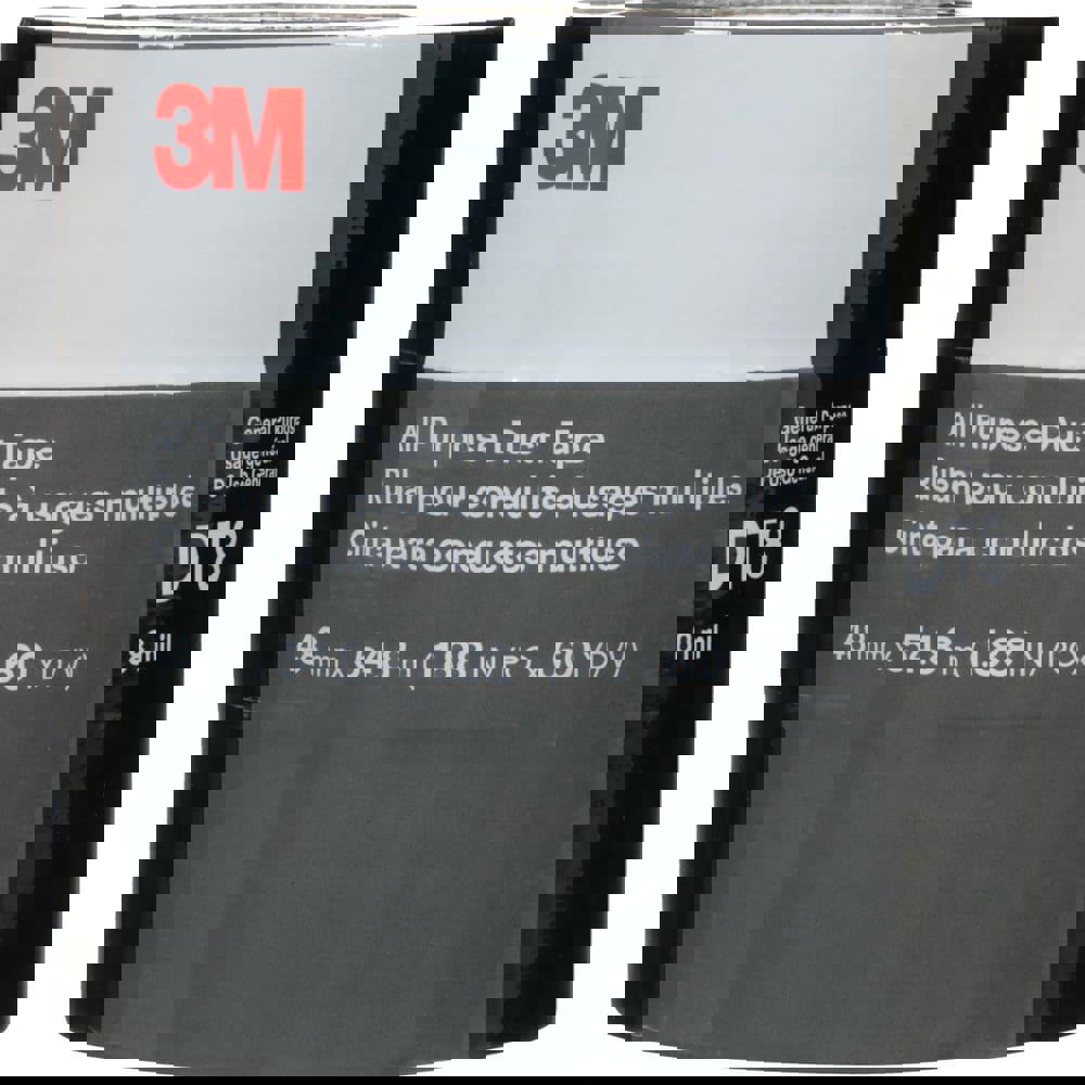 Duct & Foil Tape; Tape Type: Duct Tape ; Thickness (mil): 8.0000 ; Color: Black ; Series: DT Series ; Length Range: 36 to 71.9 Yd ; Series Part Number: DT8