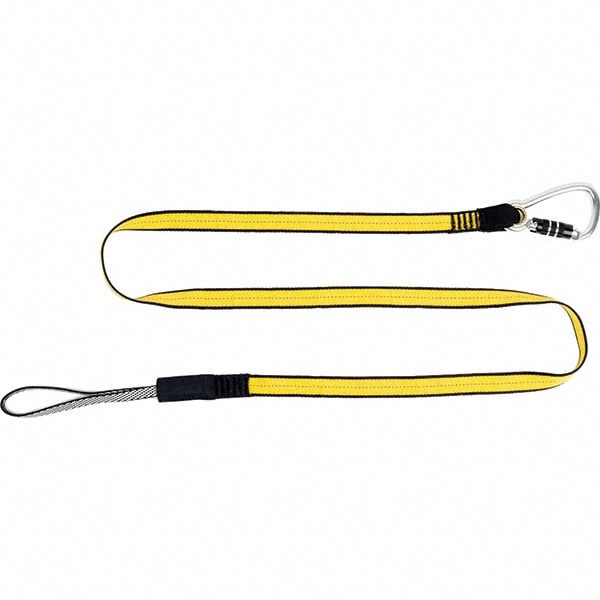 Tool Holding Accessories; Connection Type: Carabiner ; Color: Yellow ; Type: Tool Tether ; UNSPSC Code: 24112401