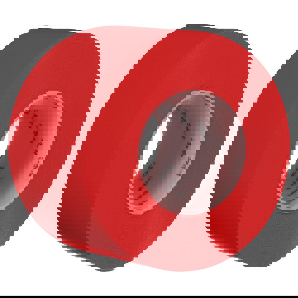 Floor & Egress Marking Tape & Strips; Surface Type: Heavy Duty Anti-Skid ; Color: Red ; Material: Vinyl ; Adhesive Material: Rubber ; Application: Floor and Safety Marking ; Width (Inch): 4