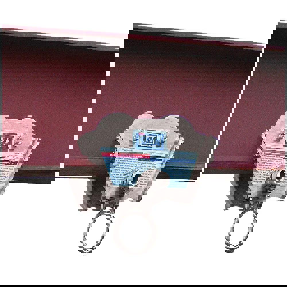 Anchors, Grips & Straps; Load Capacity: 420lb; 190kg ; Material: Stainless Steel ; Anchor Point Connection Type: D-Ring ; Tensile Strength: 5000lb ; For Use With: 3M DBI-SALA. SecuraSpan I-Beam System ; Standards: OSHA