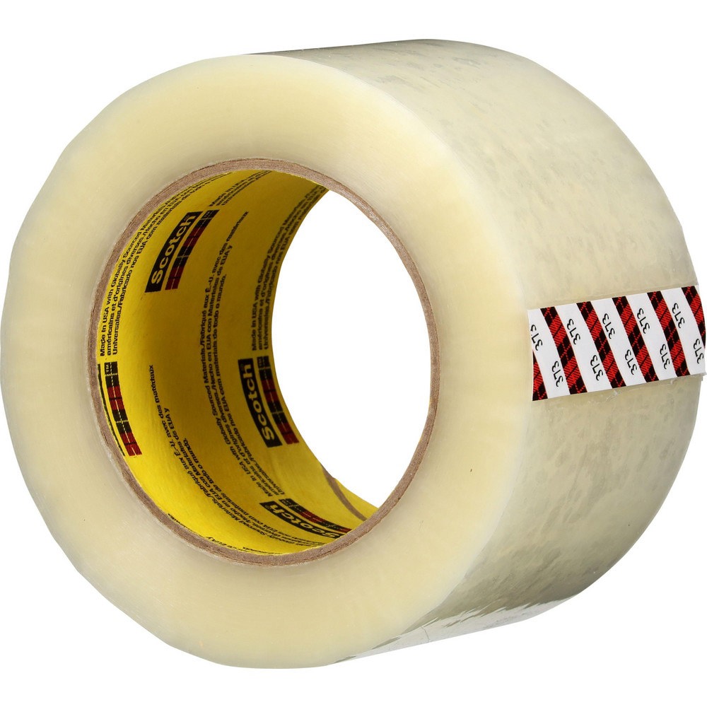 Box Sealing & Label Protection Tape; Tape Number: 373+ ; Thickness (mil): 1.6 ; Length: 100 ; Width (Inch): 3 ; Color: Transparent ; Adhesive Type: Hot Melt