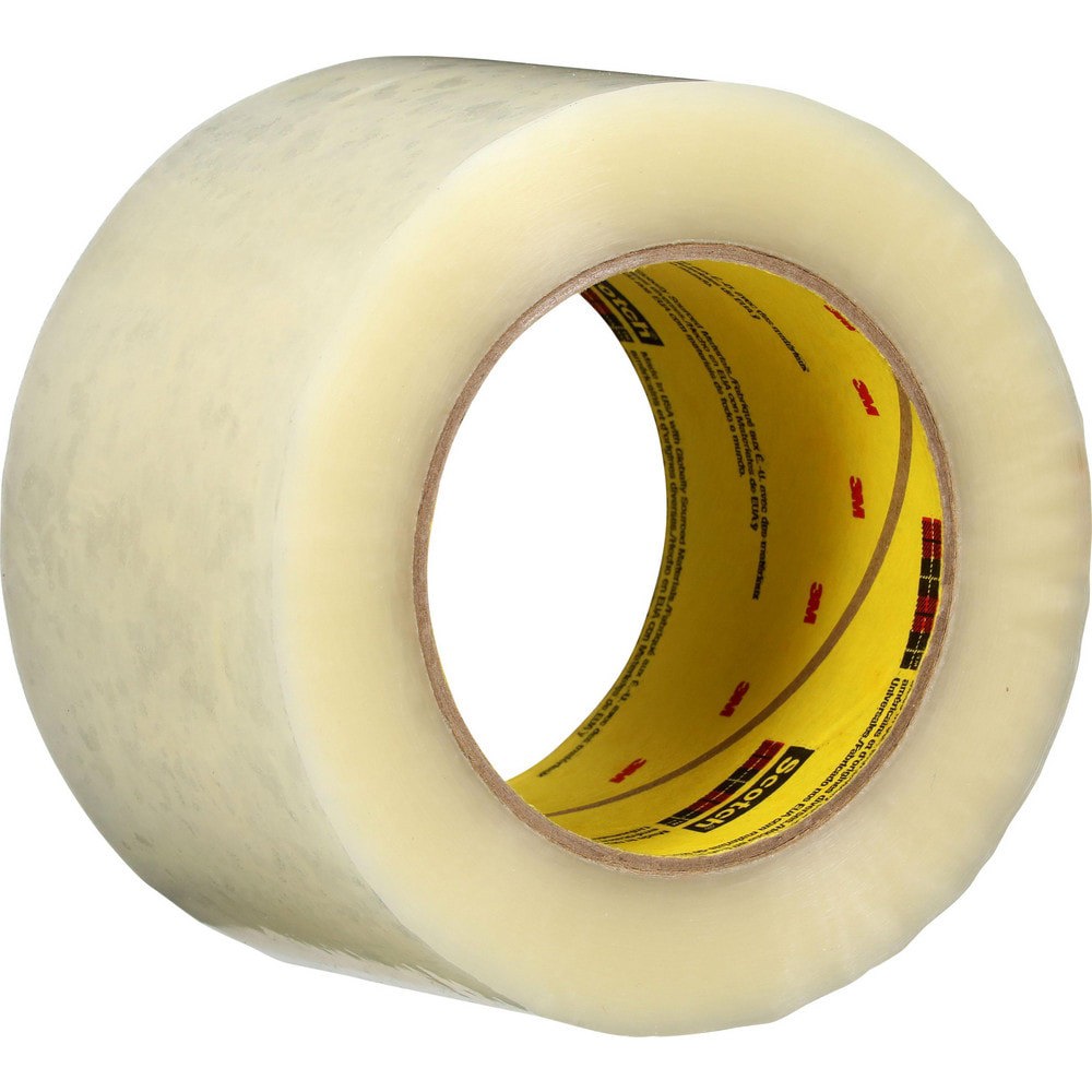 Box Sealing & Label Protection Tape; Tape Number: 373+ ; Thickness (mil): 1.6 ; Length: 50 ; Width (Inch): 3 ; Color: Transparent ; Adhesive Type: Hot Melt