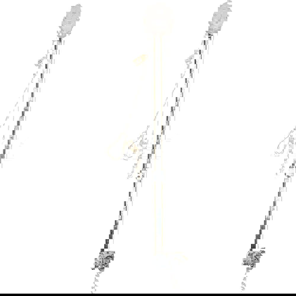 Lanyards & Lifelines; Load Capacity: 310lb; 141kg ; Lifeline Material: Galvanized Steel ; Length (Inch): 74-1/2 ; Capacity (Lb.): 310 ; End Connections: Bolt & Clamp ; Maximum Number Of Users: 1
