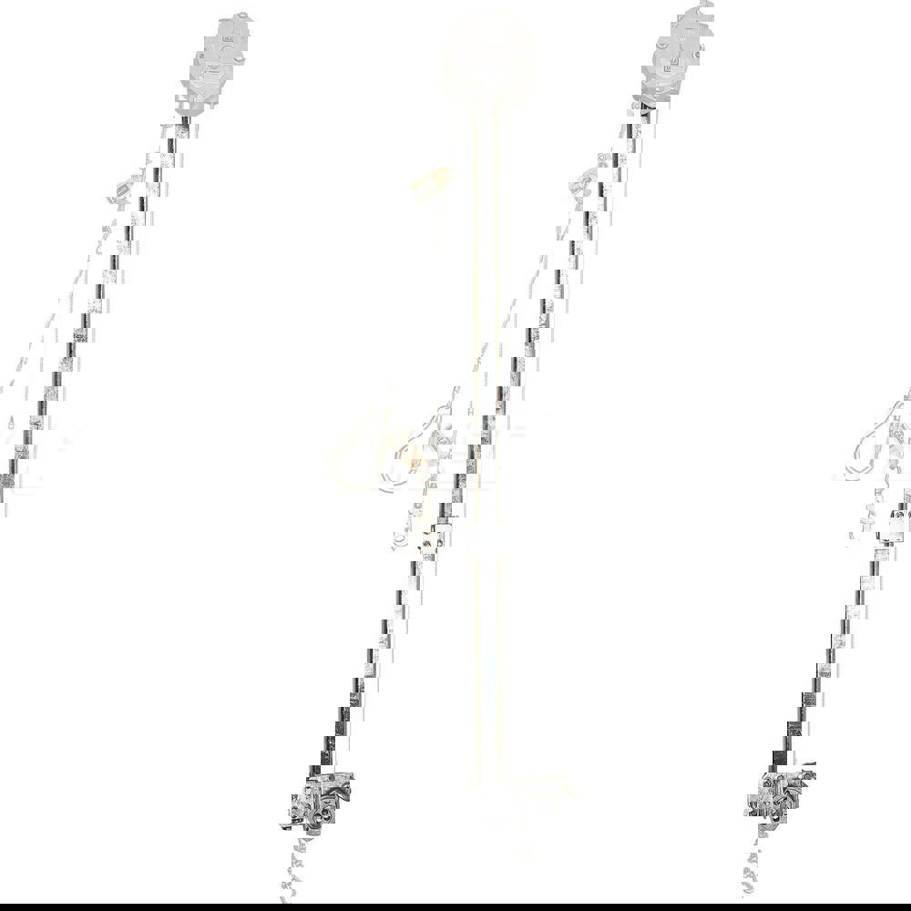 Lanyards & Lifelines; Load Capacity: 310lb; 141kg ; Lifeline Material: Galvanized Steel ; Length (Inch): 74-1/2 ; Capacity (Lb.): 310 ; End Connections: Bolt & Clamp ; Maximum Number Of Users: 1