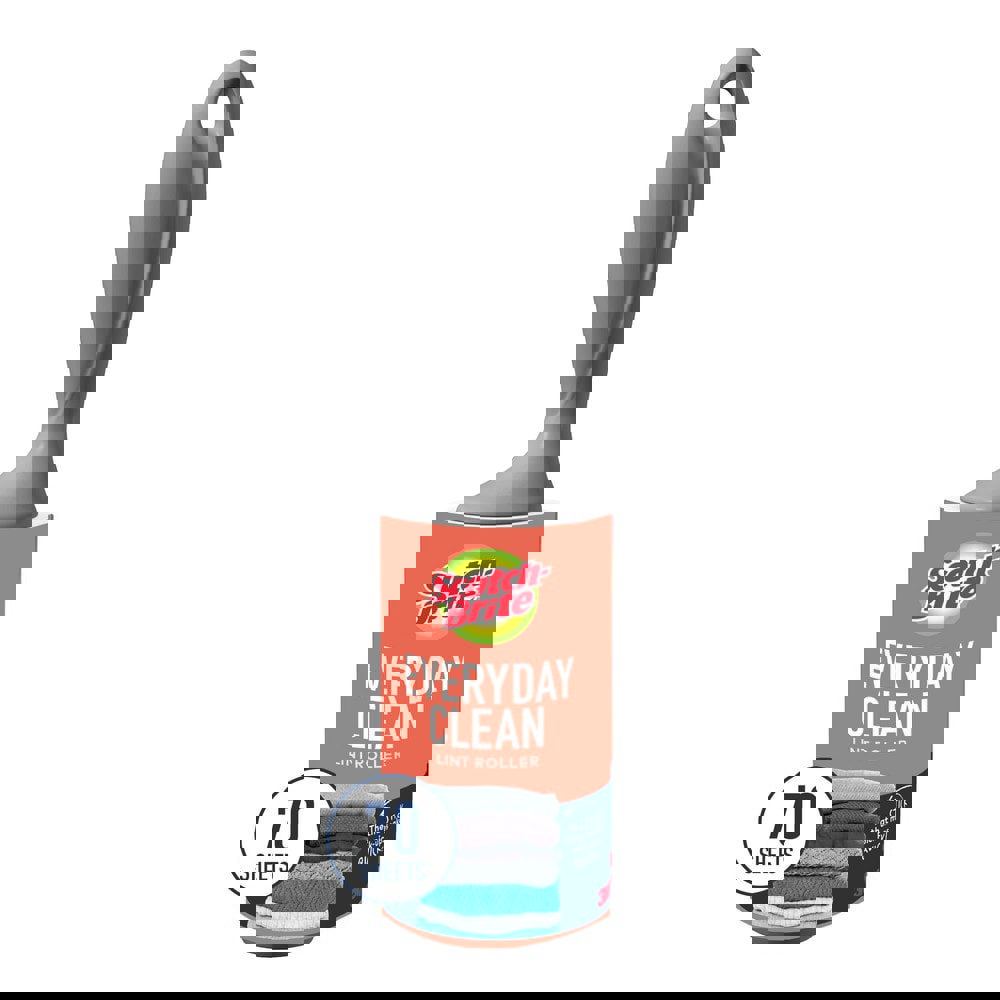 Scotch-Brite Everyday Clean Lint Roller 836RS-70, 4 in x 35.2 ft