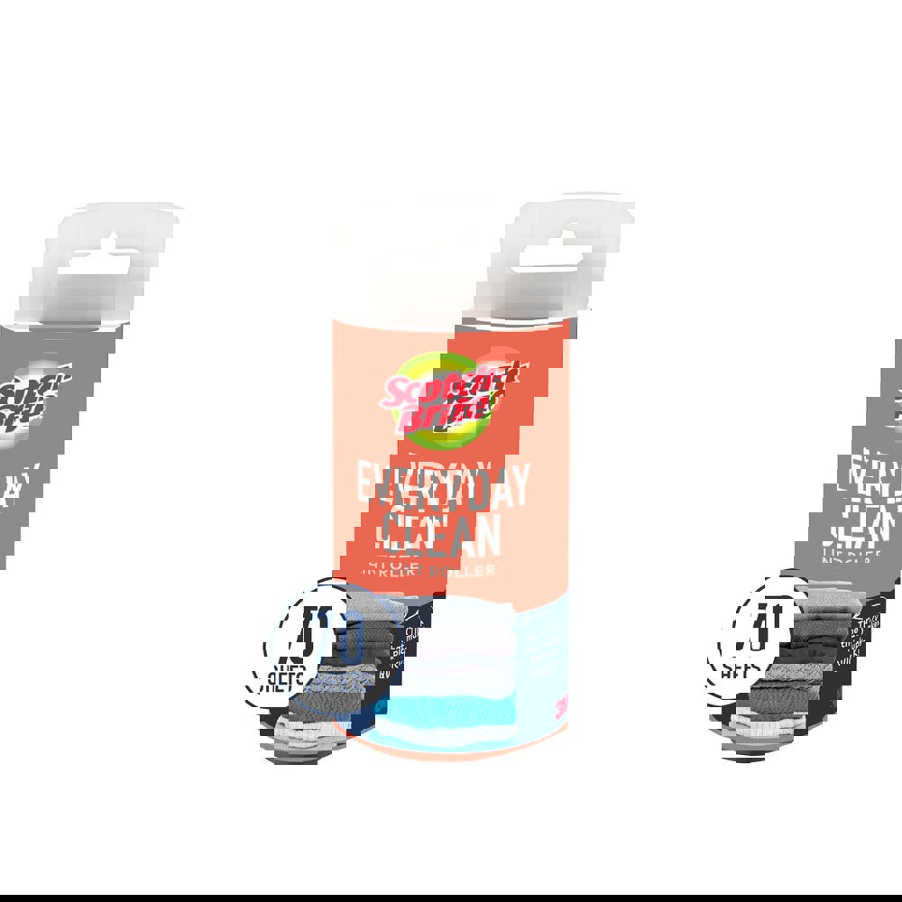 Scotch-Brite Everyday Clean Lint Roller Refill 836RFS-70, 4 in x 35.2 ft