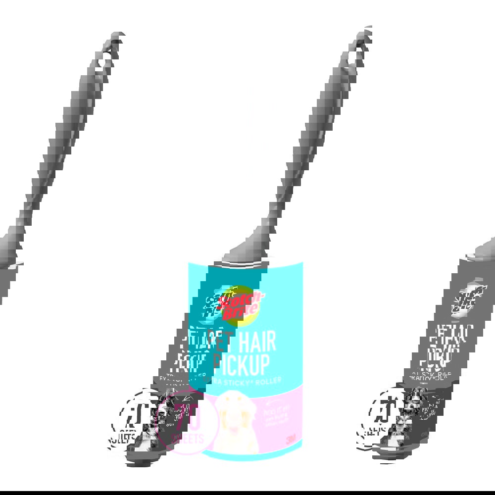 Pet Hair Pickup Lint Roller, 70 Sheets/Roll