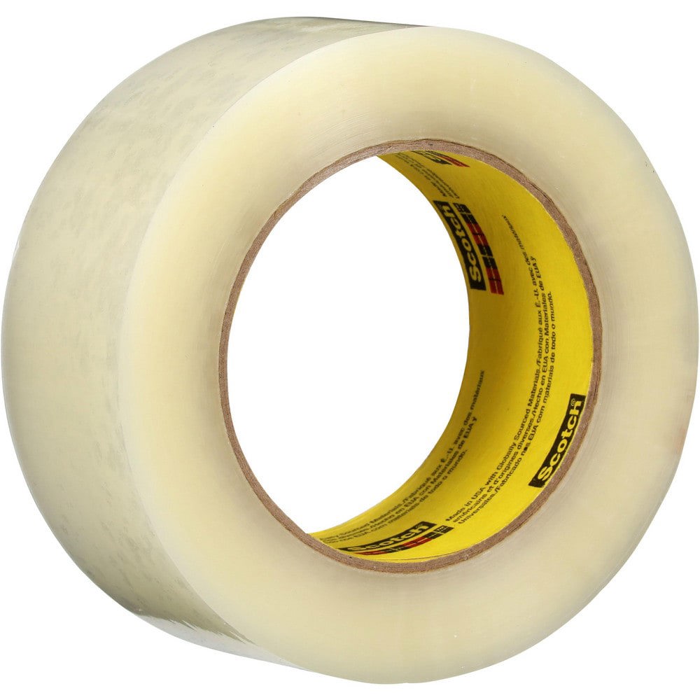 Box Sealing & Label Protection Tape; Tape Number: 373+ ; Thickness (mil): 1.6 ; Length: 100 ; Width (Inch): 2 ; Color: Transparent ; Adhesive Type: Hot Melt