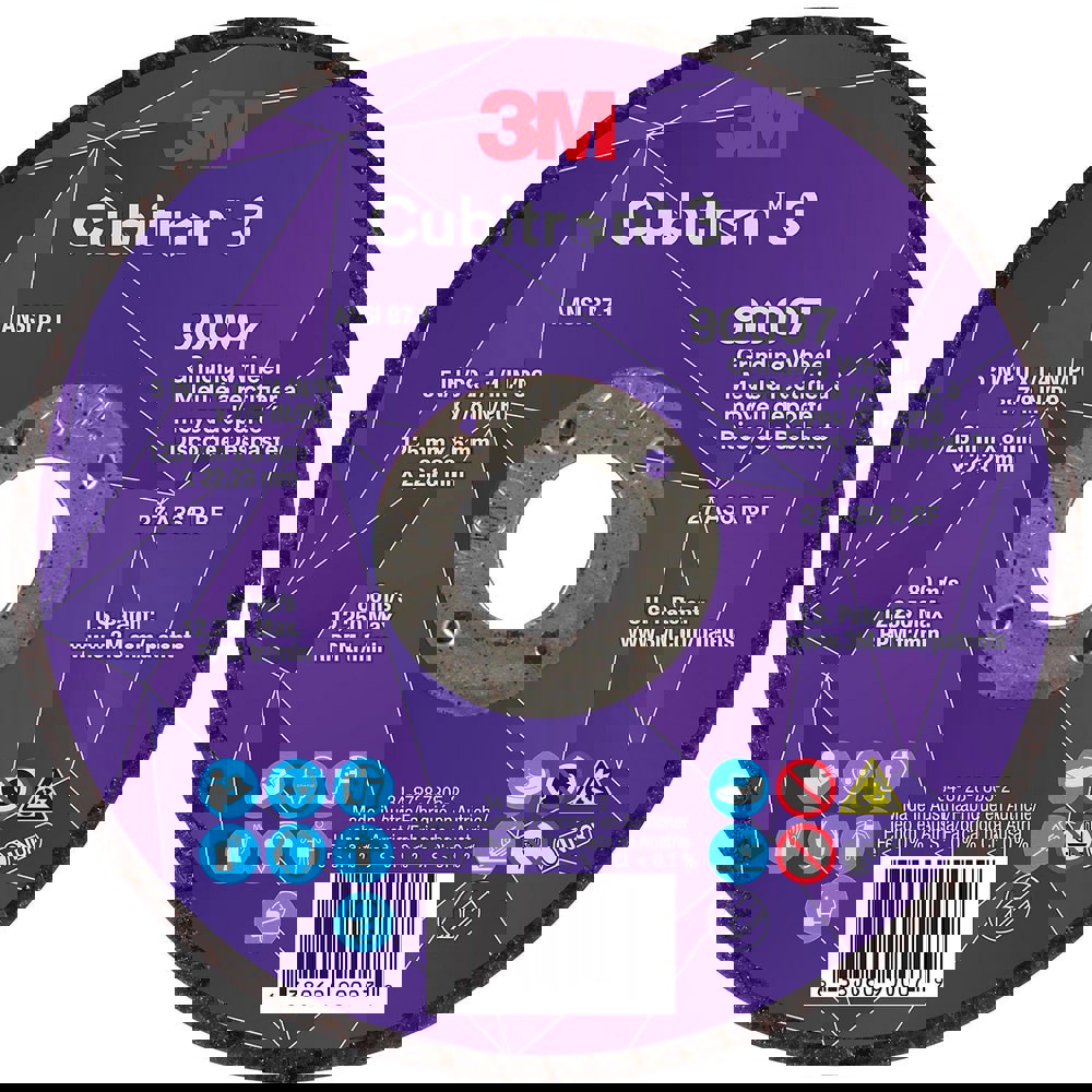 Depressed-Center Wheels; Wheel Diameter (Inch): 5 ; Wheel Thickness (Inch): 1/4 ; Hole Size: 7/8 (Inch); Wheel Type: Type 27 ; Abrasive Material: Precision Shaped Ceramic ; Grit: 36