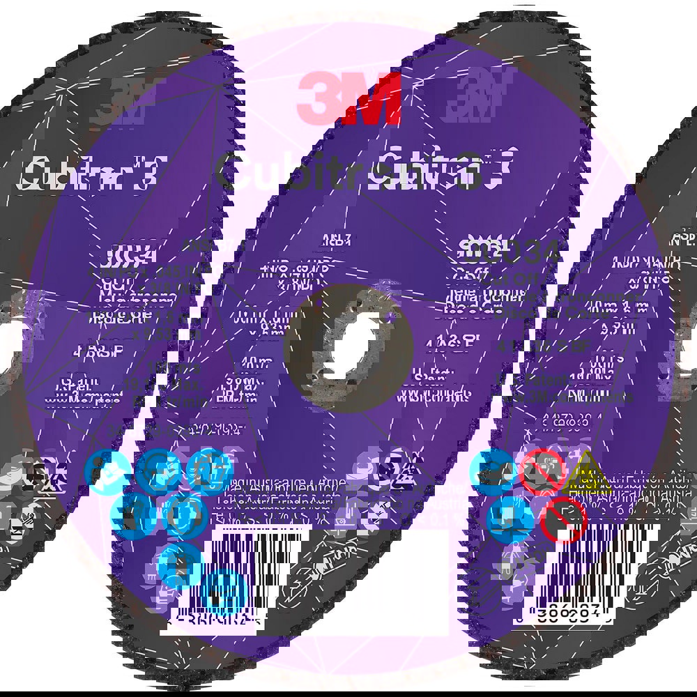 Cutoff Wheels; Wheel Diameter (Inch): 4 ; Wheel Thickness (Decimal Inch): 0.0450 ; Hole Size (Inch): 3/8 ; Abrasive Material: Ceramic ; Reinforced: Reinforced ; Grit: 36+