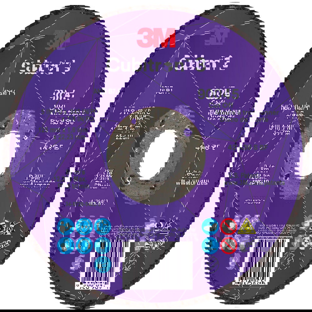 Depressed-Center Wheels; Wheel Diameter (Inch): 5 ; Wheel Thickness (Inch): 0.045 ; Hole Size: 7/8 (Inch); Wheel Type: Type 27 ; Abrasive Material: Precision Shaped Ceramic ; Grit: 36