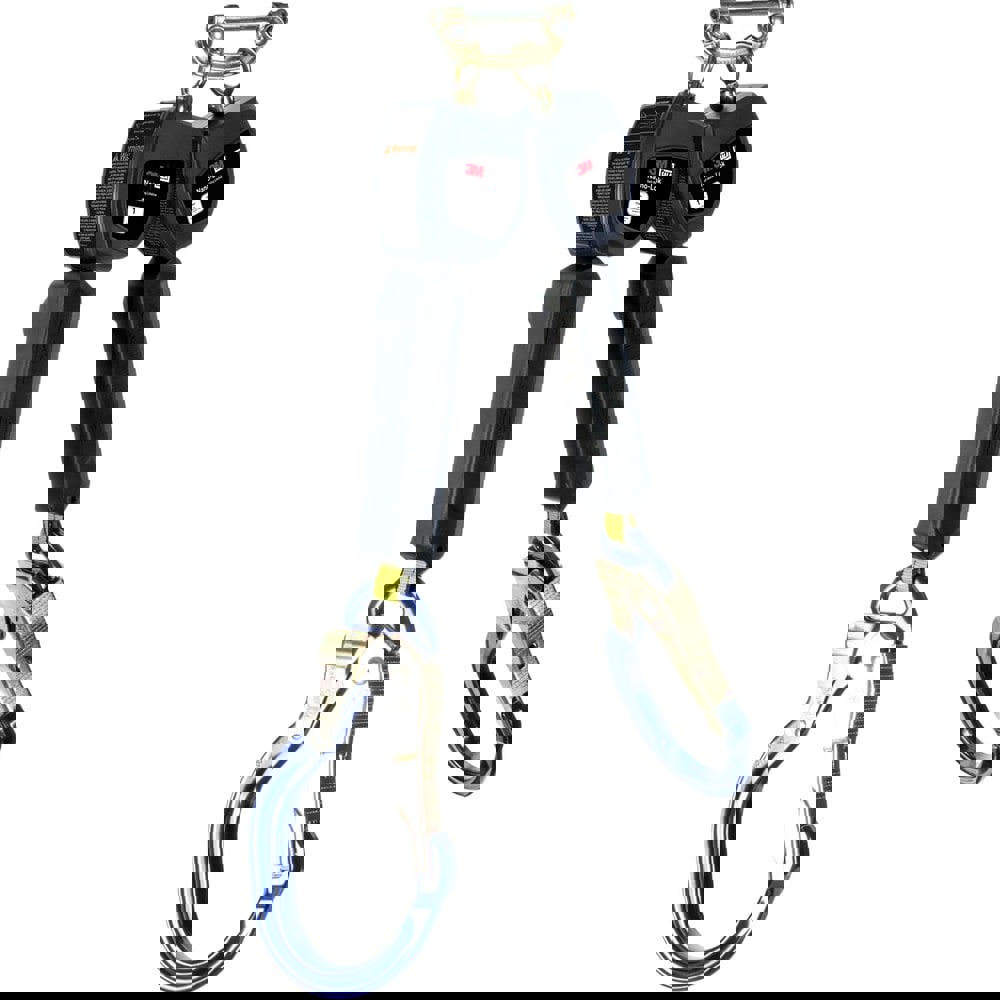 Self-Retracting Lanyards, Lifelines & Fall Limiters; Length (Feet): 6.000 ; Housing Material: Nylon; Thermoplastic ; Extended Length: 6.00 ; Capacity (Lb.): 420 ; Lifeline Material: Webbing