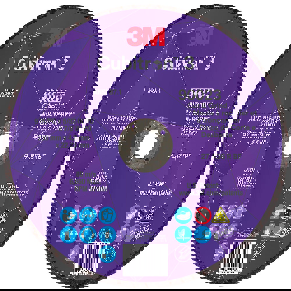 Depressed-Center Wheels; Wheel Diameter (Inch): 9 ; Wheel Thickness (Inch): 5/32 ; Hole Size: 7/8 (Inch); Wheel Type: Type 27 ; Abrasive Material: Precision Shaped Ceramic ; Grit: 36