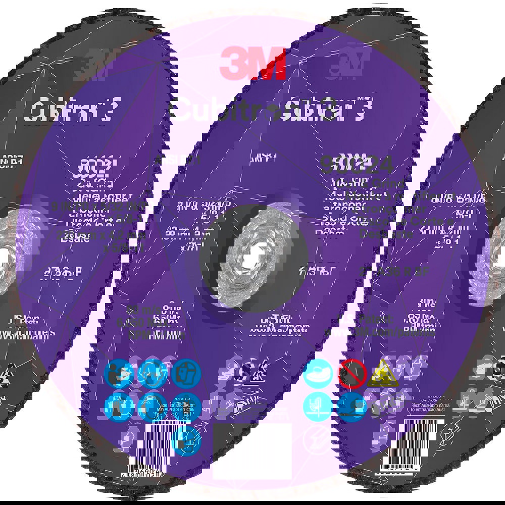 Depressed-Center Wheels; Wheel Diameter (Inch): 9 ; Wheel Thickness (Inch): 5/32 ; Hole Thread Size: 5/8-11 ; Wheel Type: Type 27 ; Abrasive Material: Precision Shaped Ceramic ; Grit: 36