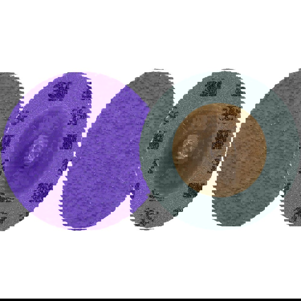 Quick Change Discs; Disc Diameter: 2 ; Abrasive Type: Coated ; Abrasive Material: Precision Shaped Ceramic ; Grit: 36+ ; Quick Change Compatibility: Roloc TR ; Attaching System: TR (Type III)