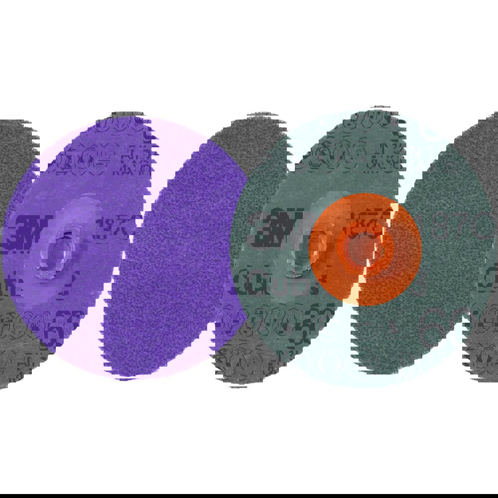 Quick Change Discs; Disc Diameter: 4 ; Abrasive Type: Coated ; Abrasive Material: Precision Shaped Ceramic ; Grit: 60+ ; Quick Change Compatibility: Roloc TS ; Attaching System: TS (Type II)