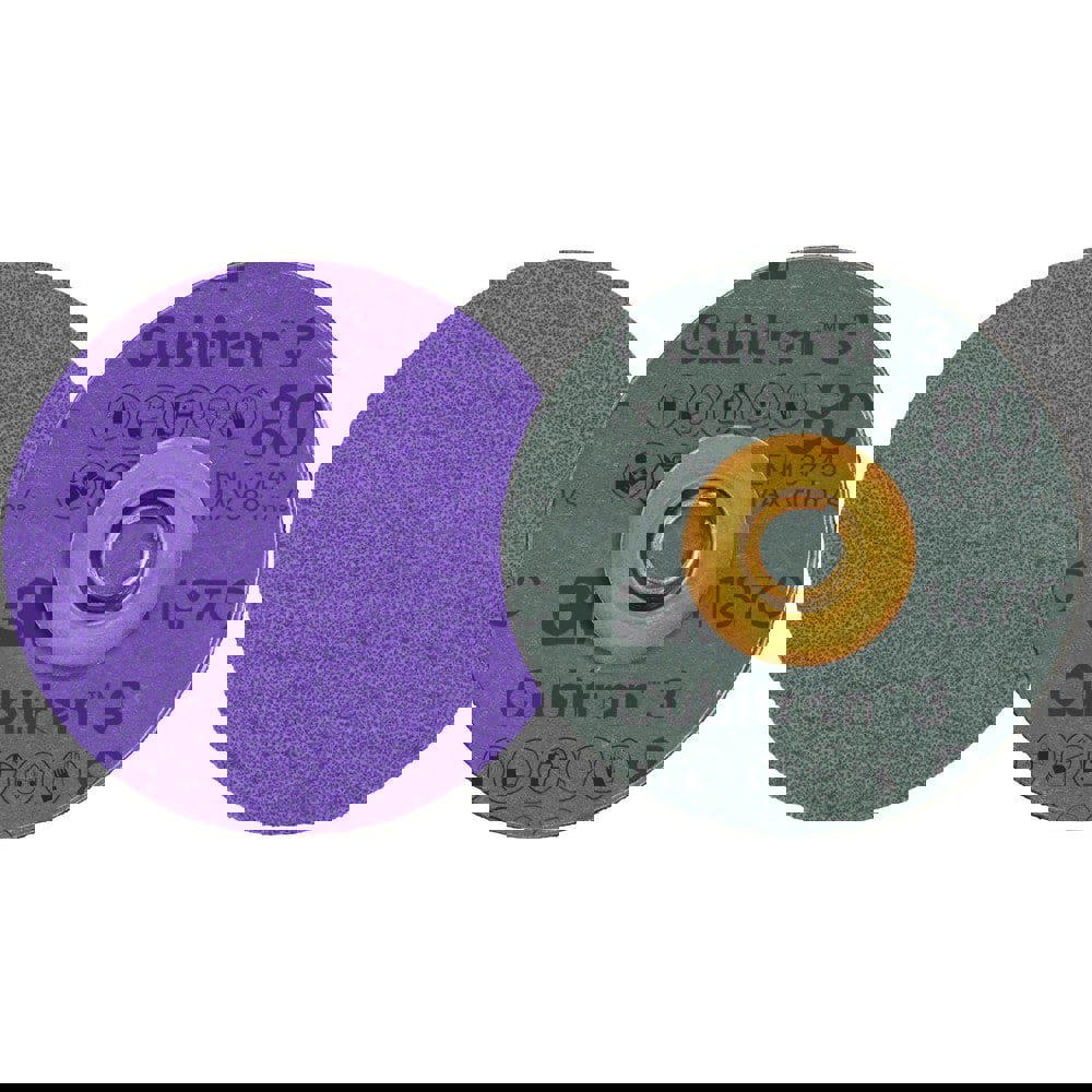 Quick Change Discs; Disc Diameter: 3 ; Abrasive Type: Coated ; Abrasive Material: Precision Shaped Ceramic ; Grit: 80+ ; Quick Change Compatibility: Roloc TSM ; Attaching System: Roloc TSM