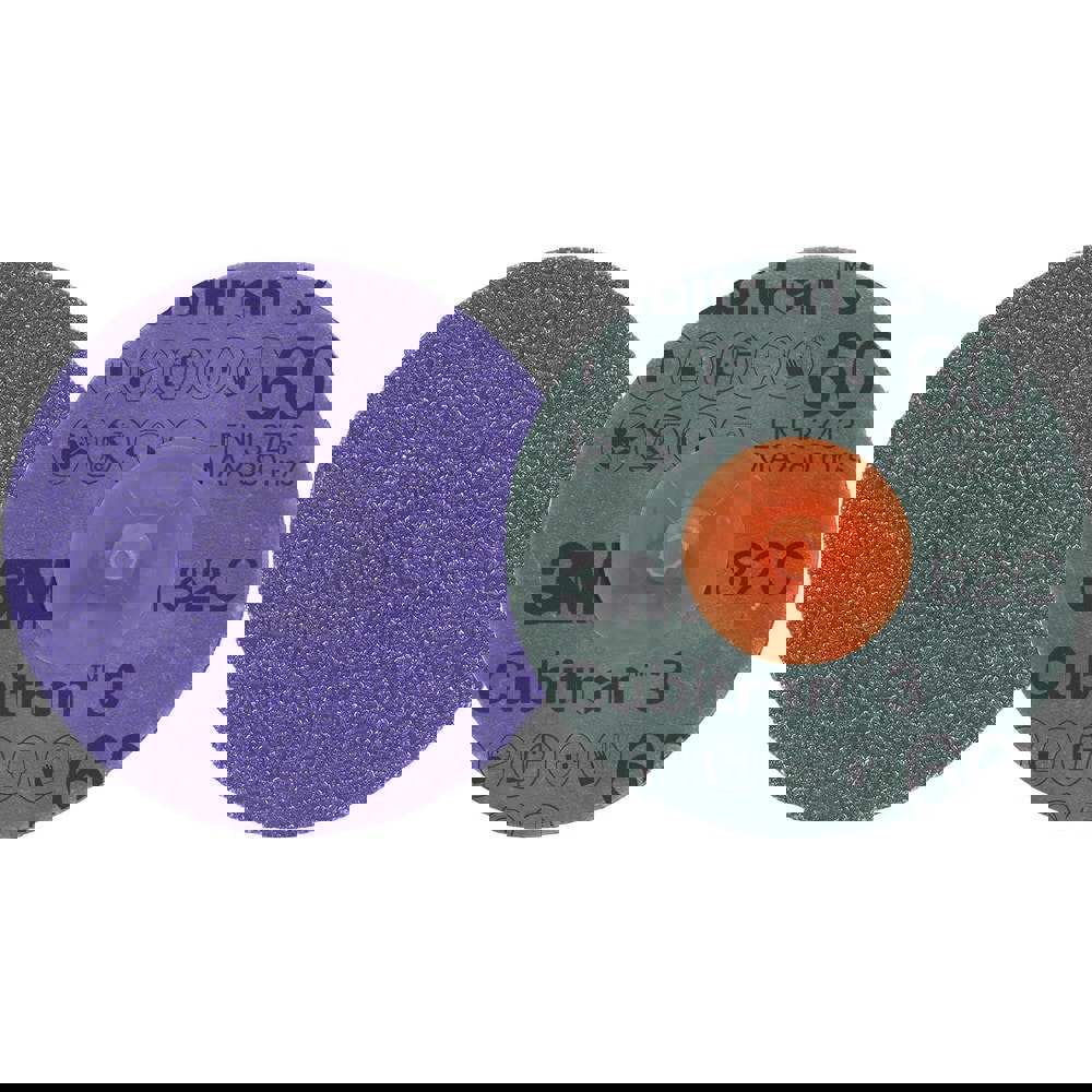 Quick Change Discs; Disc Diameter: 2 ; Abrasive Type: Coated ; Abrasive Material: Precision Shaped Ceramic ; Grit: 60+ ; Quick Change Compatibility: Roloc TR ; Attaching System: TR (Type III)