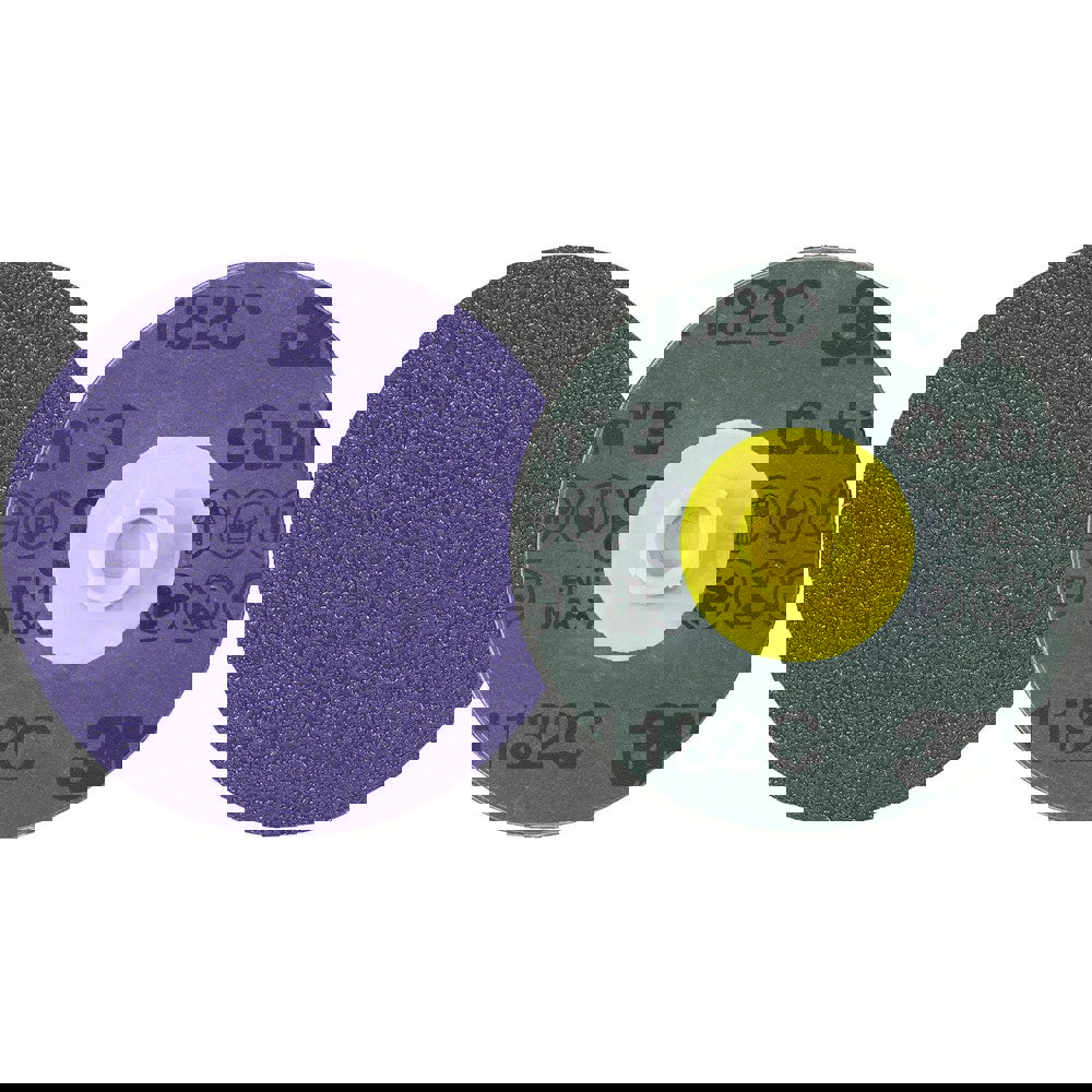 Quick Change Discs; Disc Diameter: 4 ; Abrasive Type: Coated ; Abrasive Material: Precision Shaped Ceramic ; Grit: 80+ ; Quick Change Compatibility: Roloc TS ; Attaching System: TS (Type II)