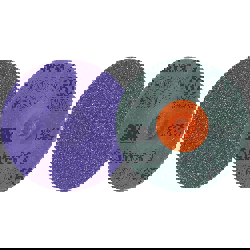 Quick Change Discs; Disc Diameter: 4 ; Abrasive Type: Coated ; Abrasive Material: Precision Shaped Ceramic ; Grit: 60+ ; Quick Change Compatibility: Roloc TS ; Attaching System: TS (Type II)